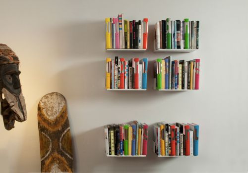 Satz von 6 Bücherregale "UBD"